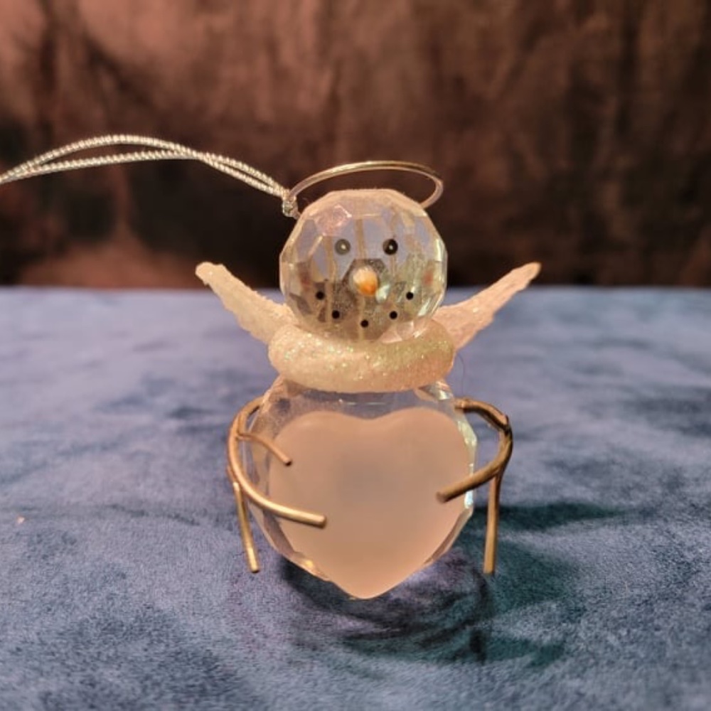 Keeper of the heart Snowman Ornament